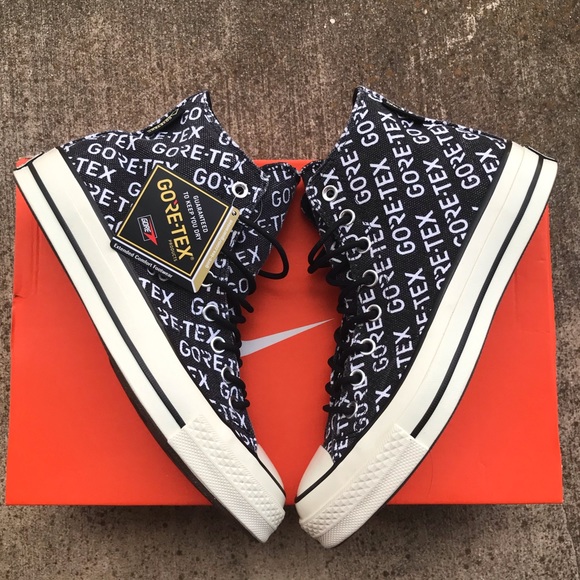 Converse Chuck 70 Hi Black Gore-Tex Waterproof - Picture 7 of 8